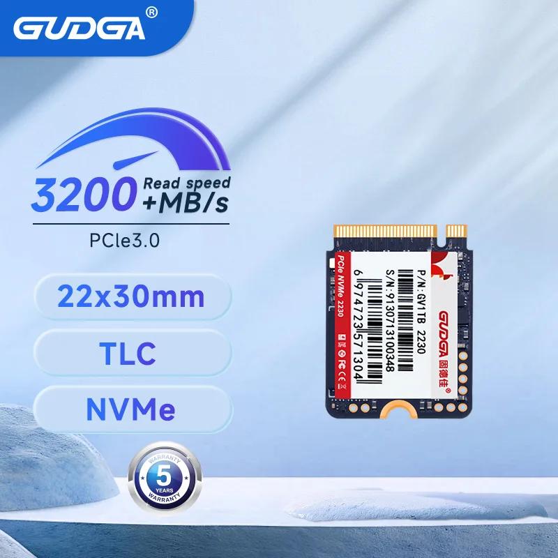 GUDGA NVMe 2230 TLC SSD 1TB 512GB M2 PCIe 3.0,  ũ ROG ٸ  HP ũμƮ Ʈ  ָ Ʈ ̺
